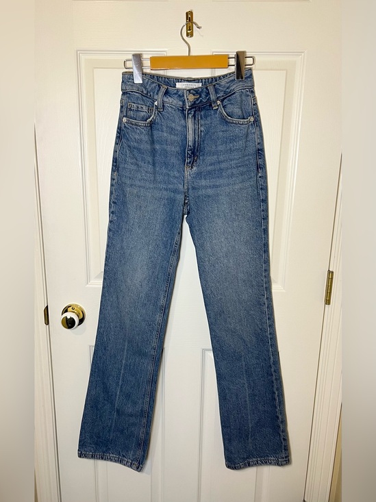 Dynamite Denim - Dynamite Candice Straight Leg Jeans in Medium Blue Denim